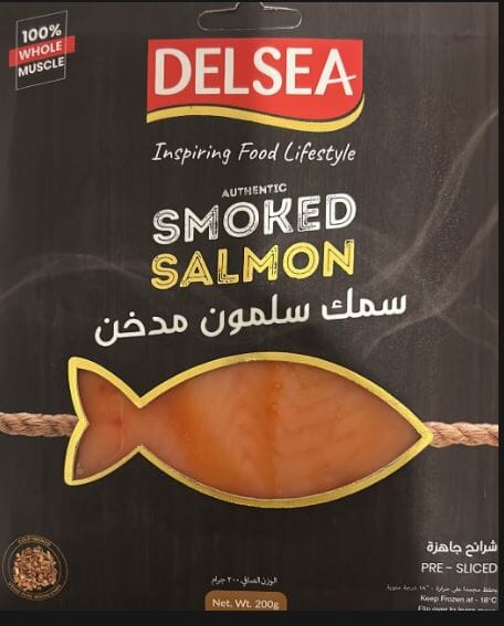 Smoked salmon 200g β premium ready-to-eat seafood by Sea Fiesta