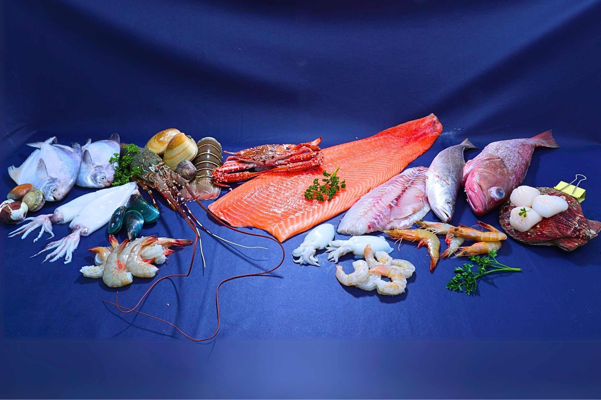 frozen seafood by Sea Fiesta, sushi-grade